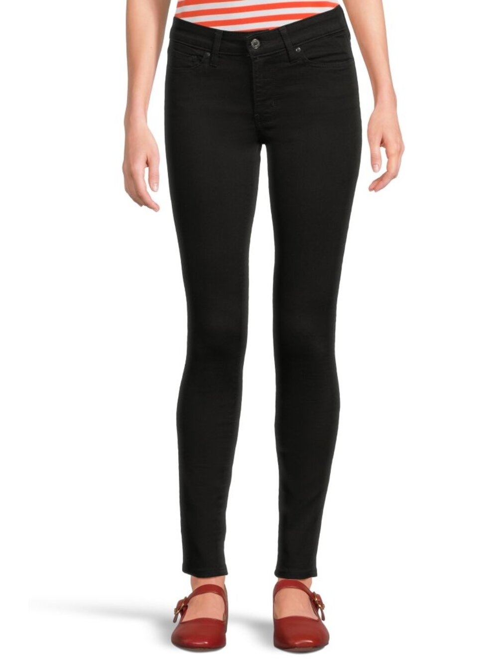 Levi's 711 Skinny Soft Black 30 32